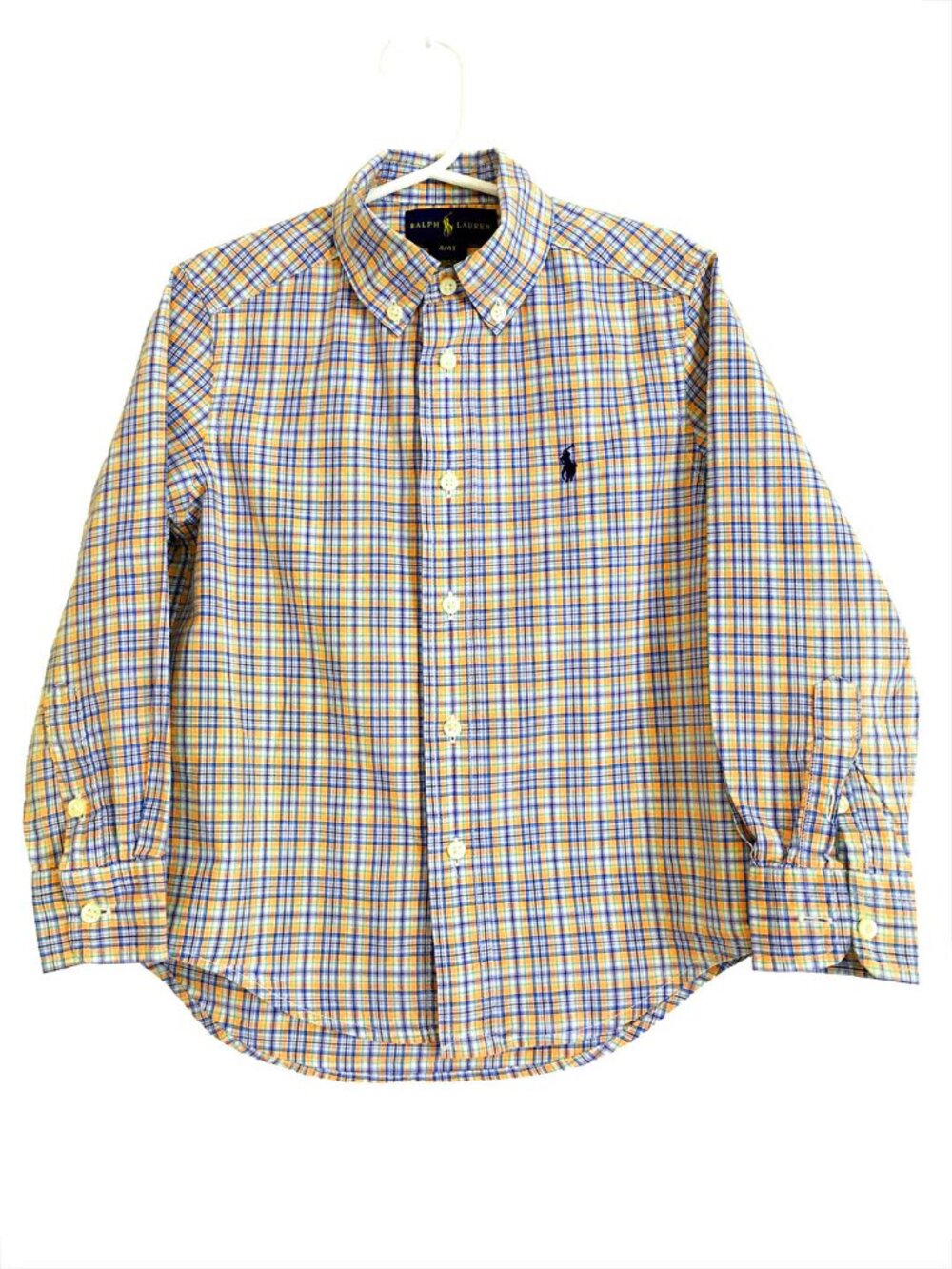 Ralph Lauren Boy's Plaid Shirt Size 4T